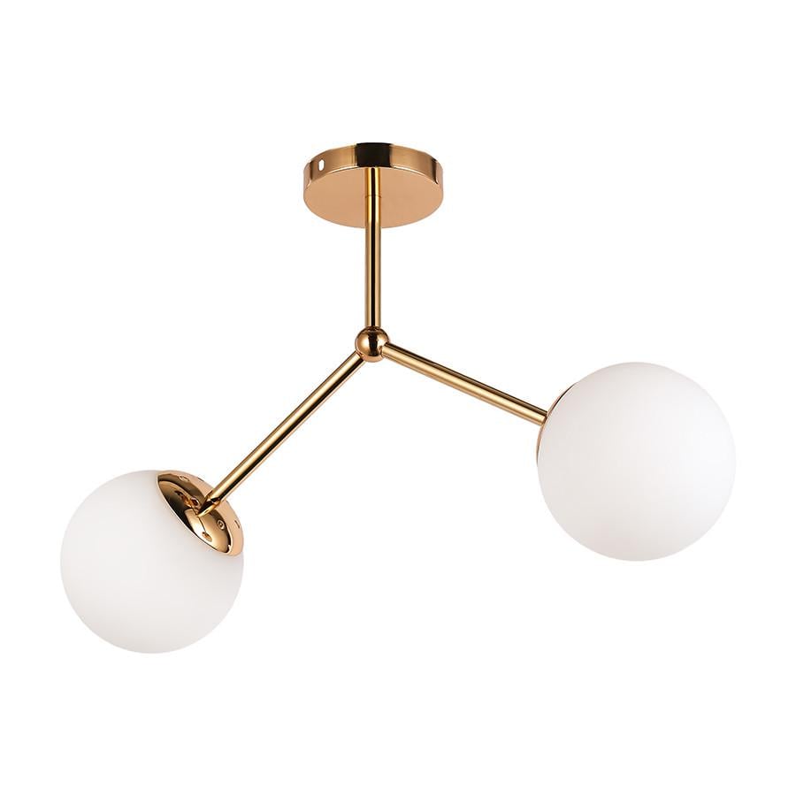 Люстра 7529811-2 GD/WH Золотий/Білий - фото 1 Люстра 7529811-2 GD/WH Золотий/Білий - фото 1