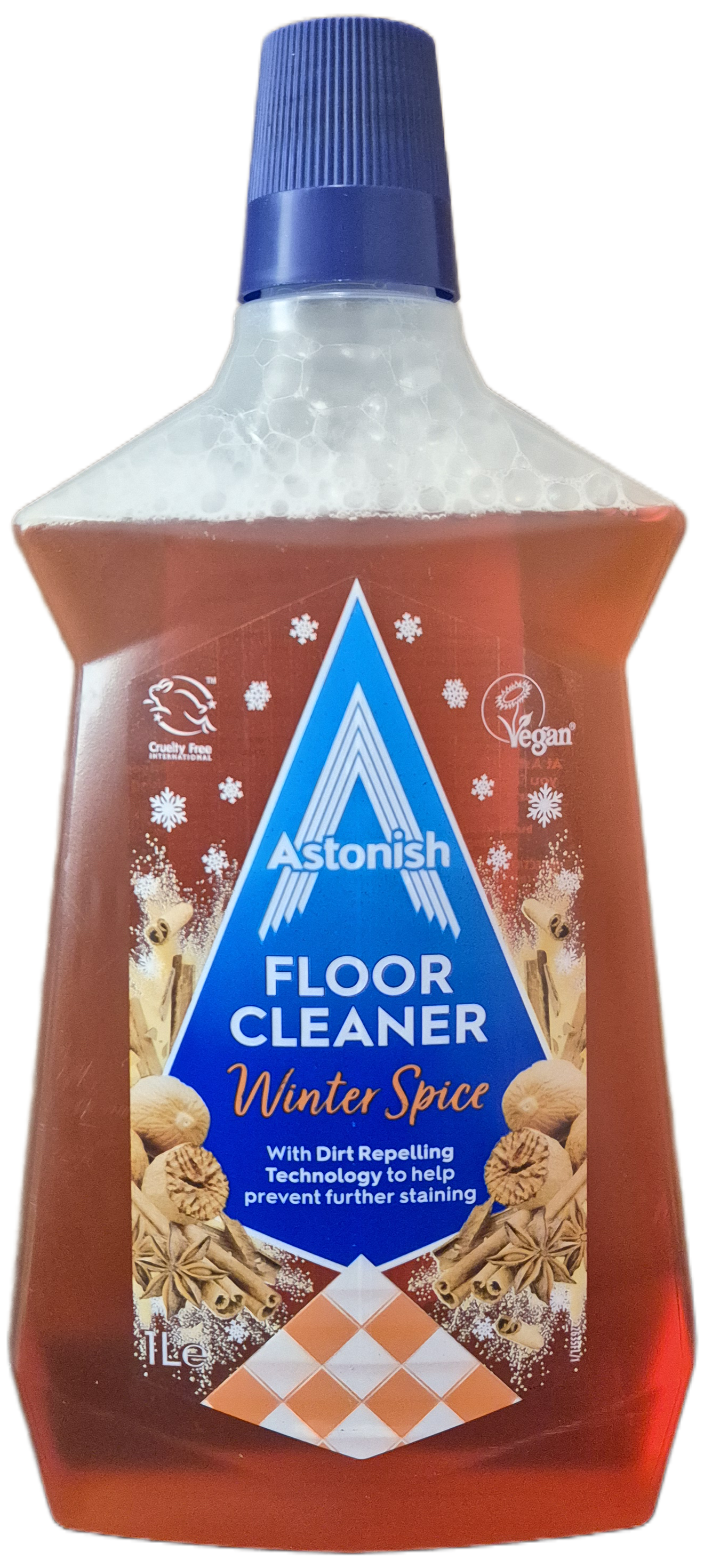 Средство для мытья пола Astonish аромат зимних специй 1 л (31960805)