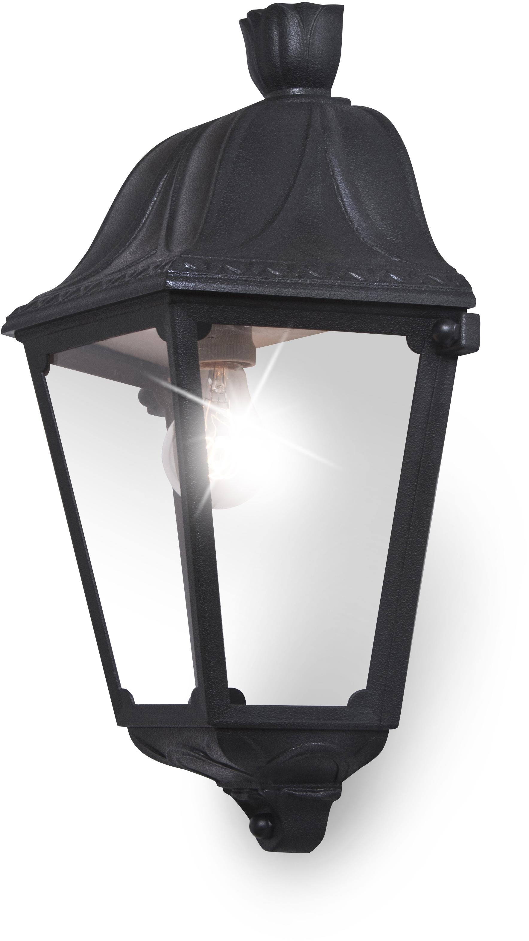 Світильник вуличний настінний Fumagalli DARIA E27 IP66 Чорний