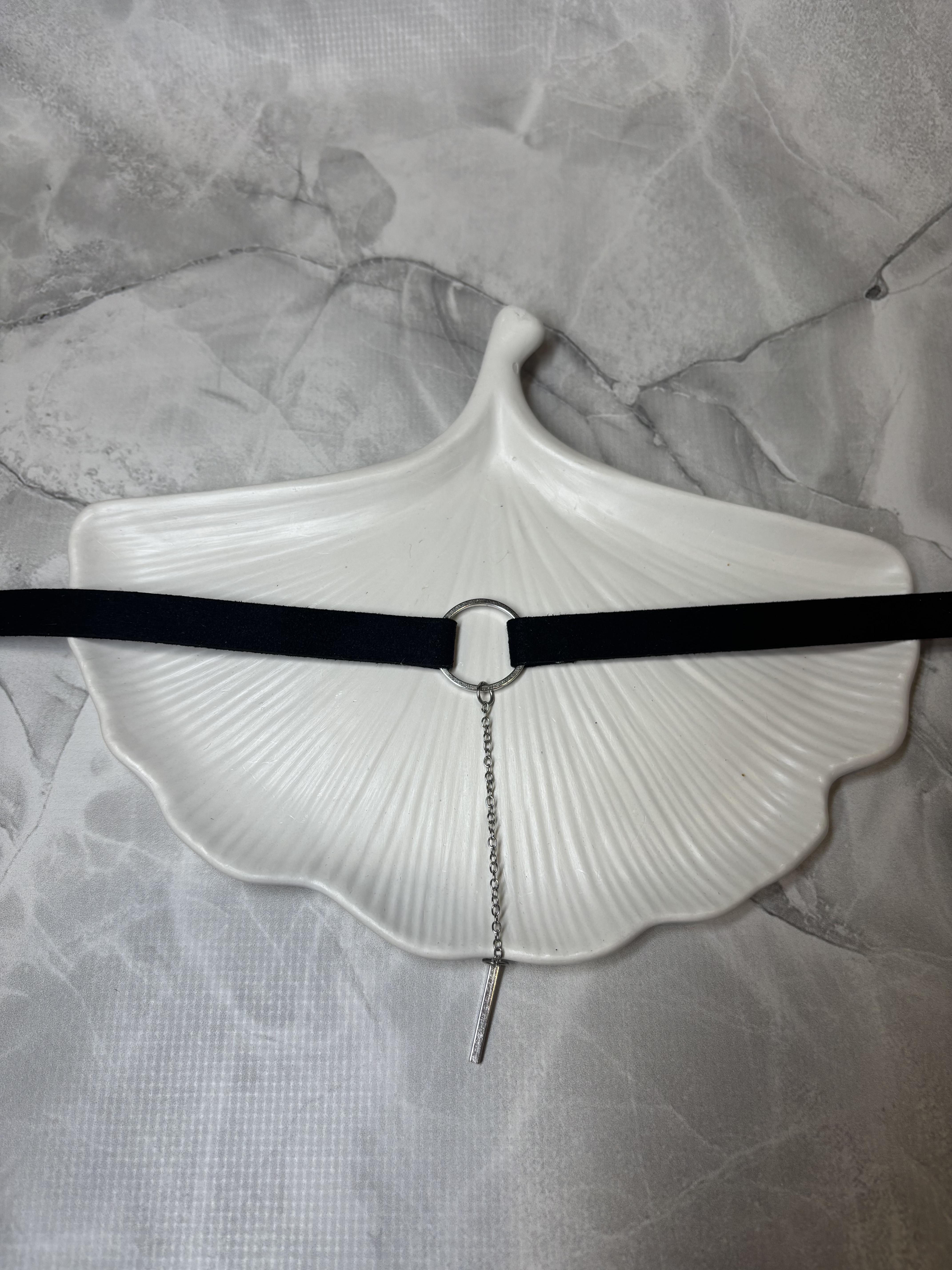 Чокер Mirshine Circle Black/Silver (23015) - фото 2 Чокер Mirshine Circle Black/Silver (23015) - фото 2