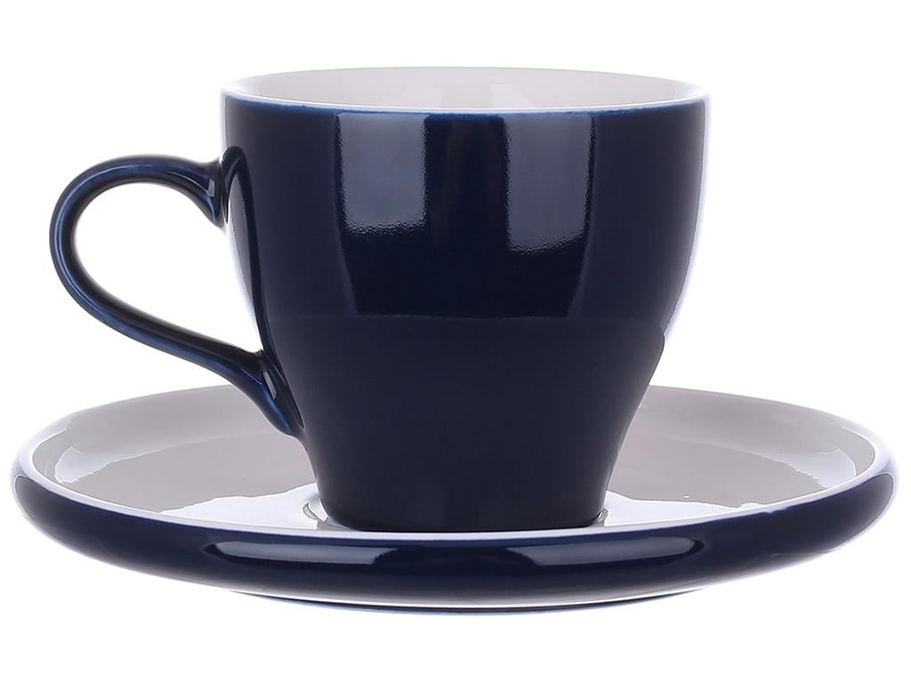 Набор чашек кофе с фарфоровым блюдцем Belle 200 мл 2 предмета (BDI-991-011)