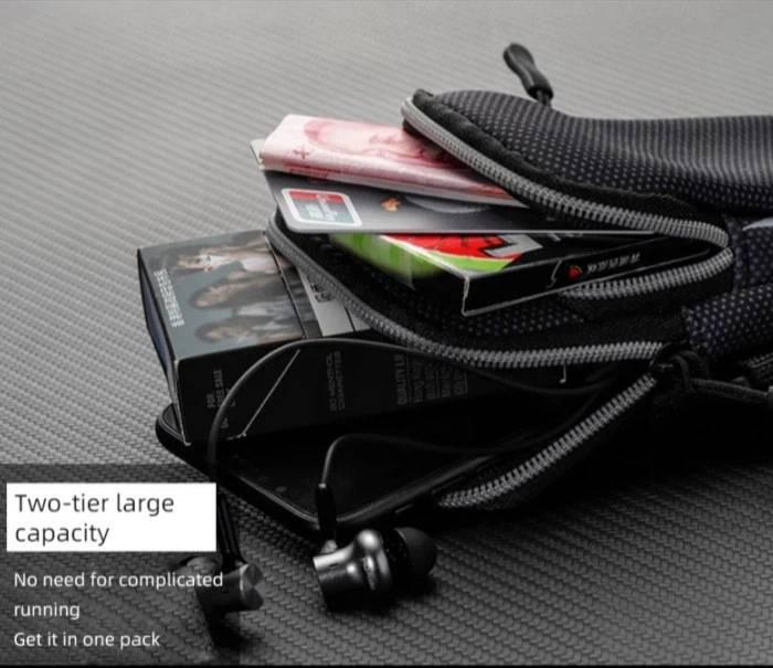 Сумка для смартфона на руку Black/Gray (00182) - фото 5 Сумка для смартфона на руку Black/Gray (00182) - фото 5