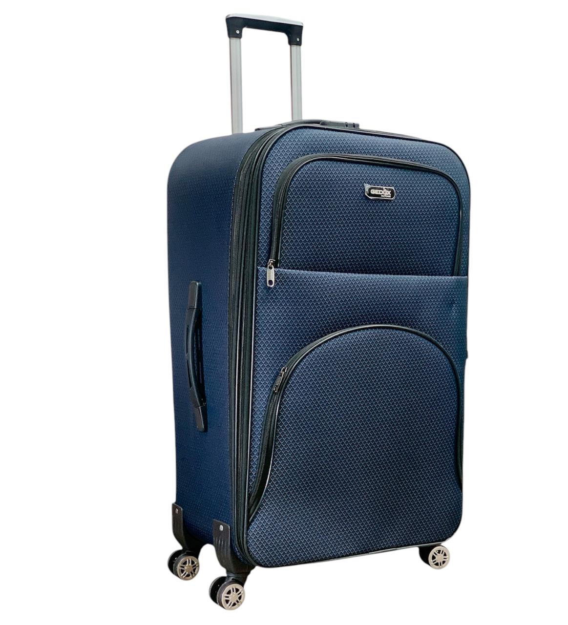 Чемодан тканевый Impertex TK001-L водонепроницаемый на 4 двойных колесах 120 л