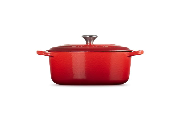 Каструля Le Creuset Signature 3,2 л овальна Червоний (21178250602430) - фото 4