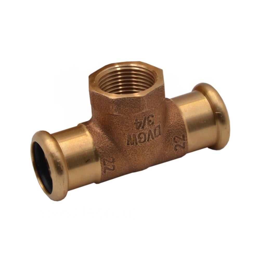 Пресс-тройник Raccorderie Metalliche Aespres 35x3/4" В (689304035)