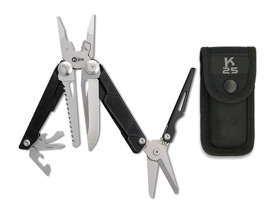 Мультитул K25 9 предметов Черный (2203656697)