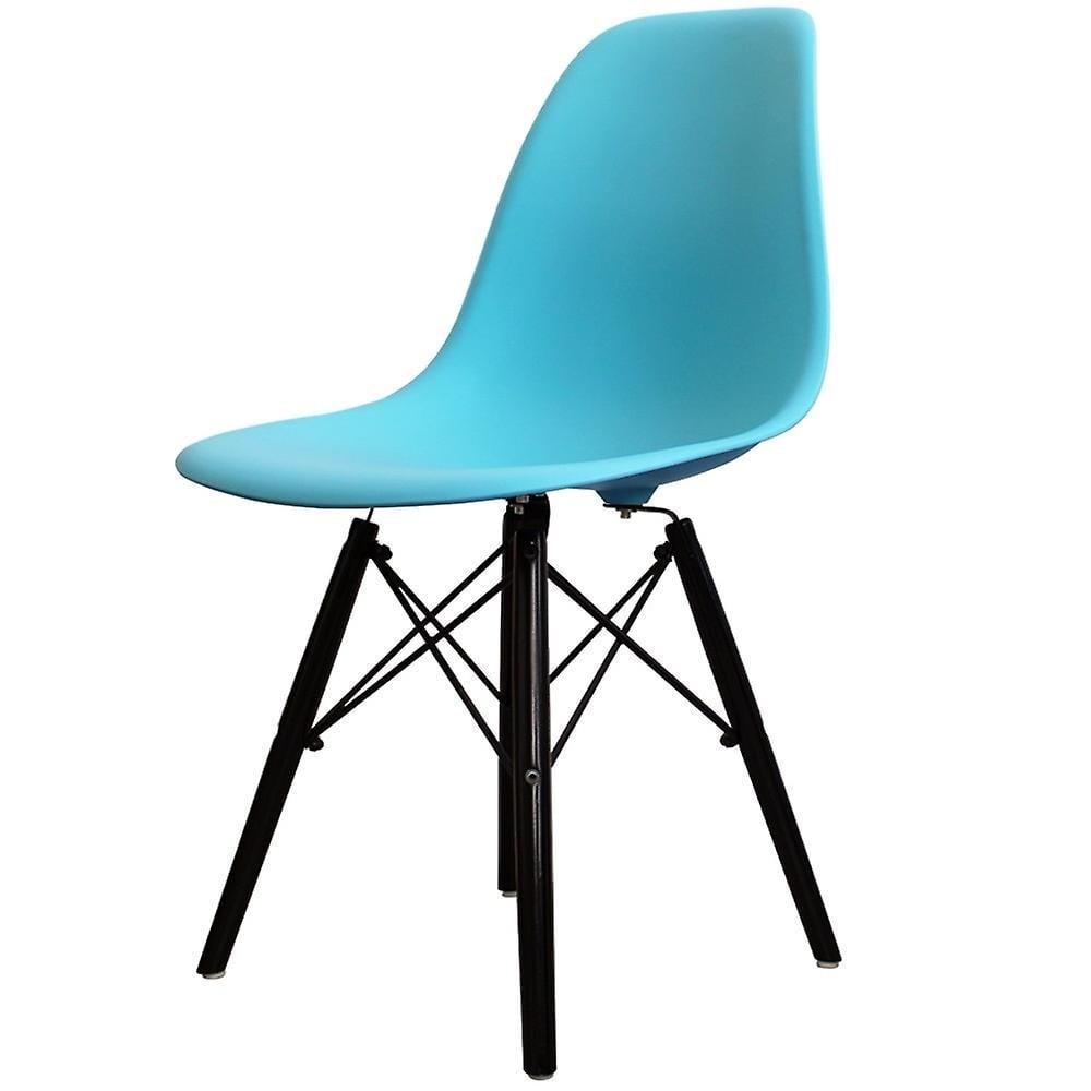 Стул МС Тауэр Вуд пластиковый Голубой (SDM16WBlue2)