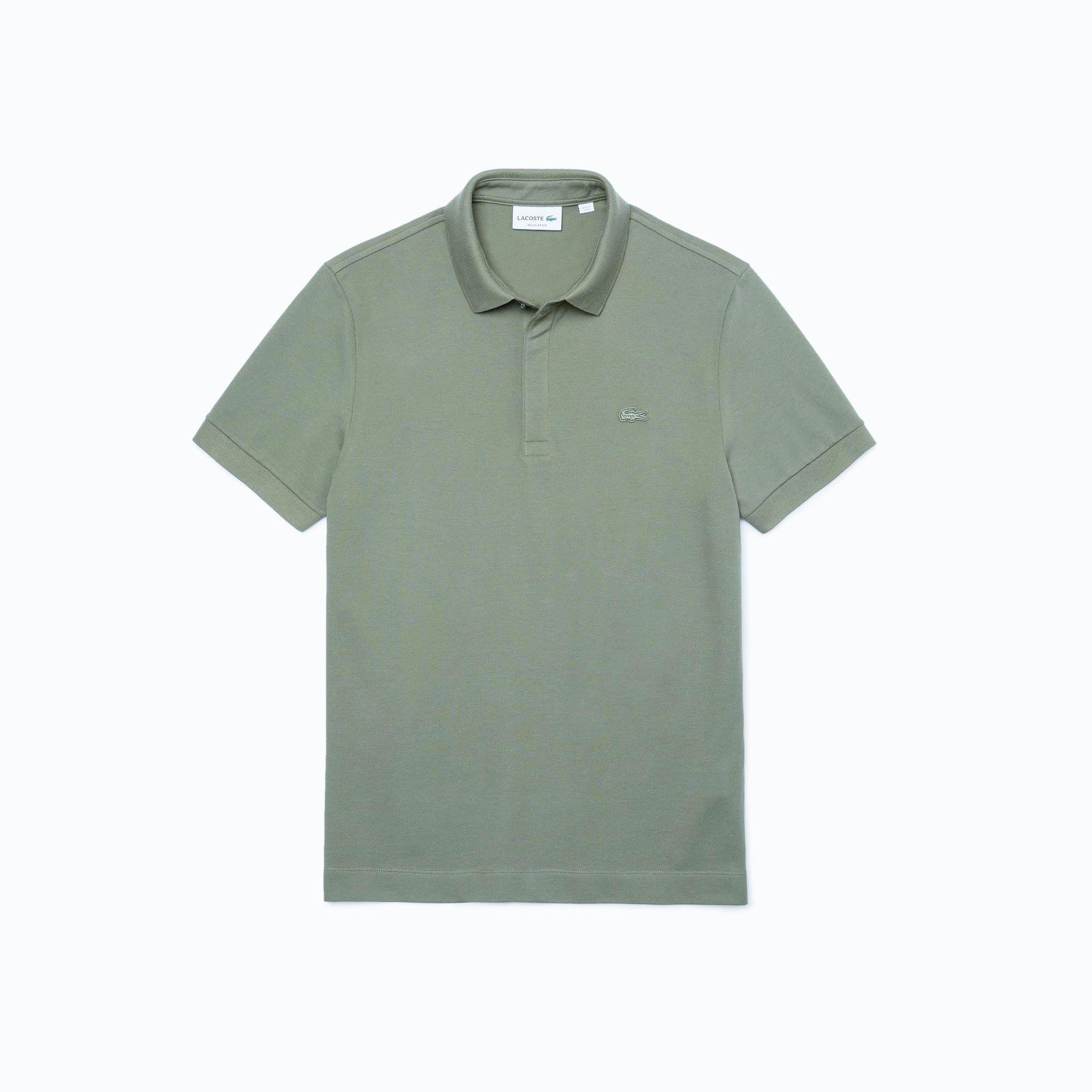 Поло мужское Lacoste Paris Polo 14088 L Khaki (17808430) - фото 5