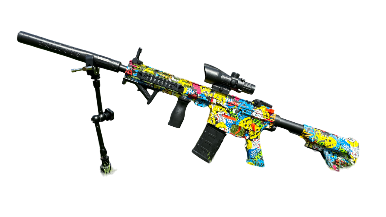 Автомат игрушечный для гидробола M416 WH01-2 (21754432) - фото 2