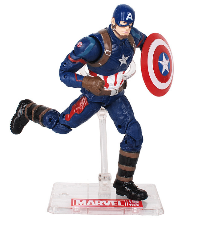 Фигурка Marvel Captain America Avengers с держателем 18 см
