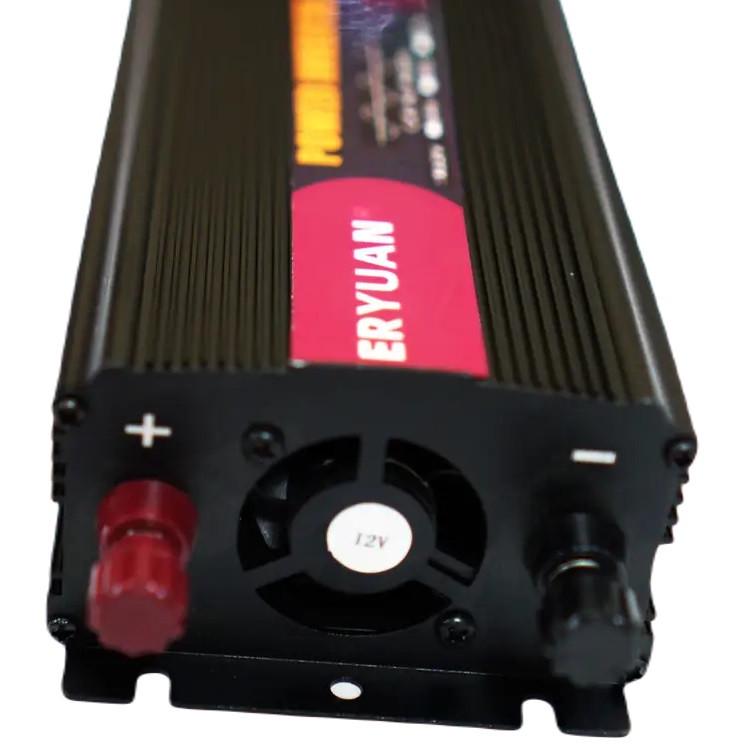 Преобразователь напряжения Eryuan 1600 W DC/AC 12-220 V с вольтметром Black (3_04113) - фото 3 Преобразователь напряжения Eryuan 1600 W DC/AC 12-220 V с вольтметром Black (3_04113) - фото 3