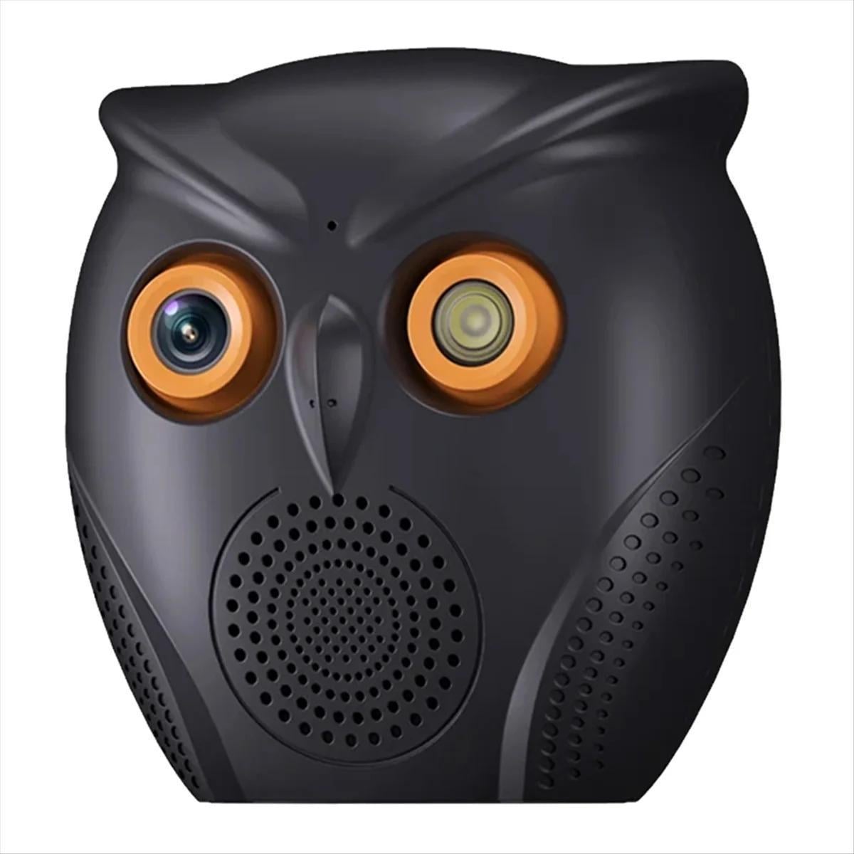 Камера WiFi iCsee в форме совы двухсторонняя связь (2666168055)