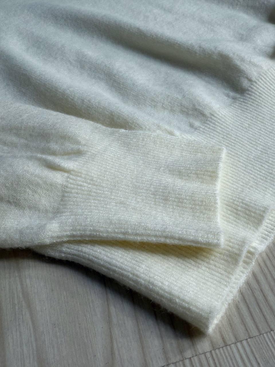 Светр жіночий A-N 2403 водолазка гольф базовий з круглим горлом OS Білий (5713) - фото 7 Светр жіночий A-N 2403 водолазка гольф базовий з круглим горлом OS Білий (5713) - фото 7