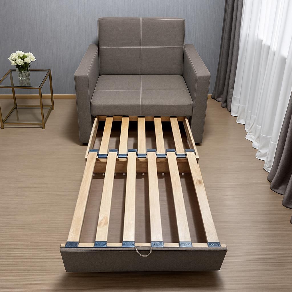 Диван-крісло м'який розкладний Tobi Sho Максіан рогожка Bahama 1140х850х830 мм 9/Капучино - фото 4 Диван-крісло м'який розкладний Tobi Sho Максіан рогожка Bahama 1140х850х830 мм 9/Капучино - фото 4