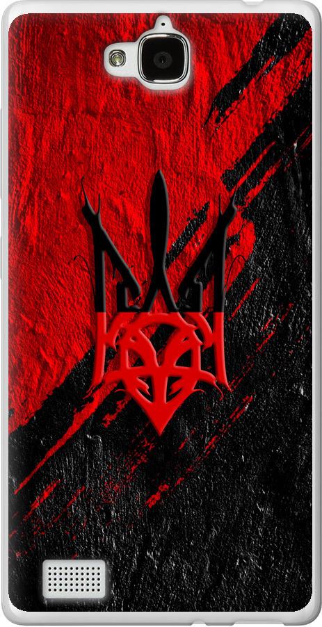 Чехол на Huawei Honor 3C Герб v4 (5293u-307-42517)