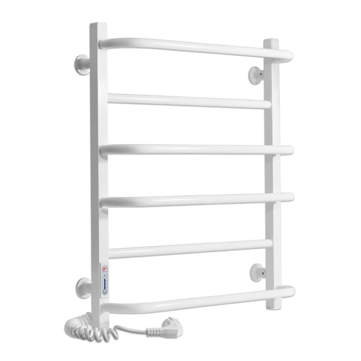 Полотенцесушитель электрический ERAFLYME 600L левый 500x600 см Белый