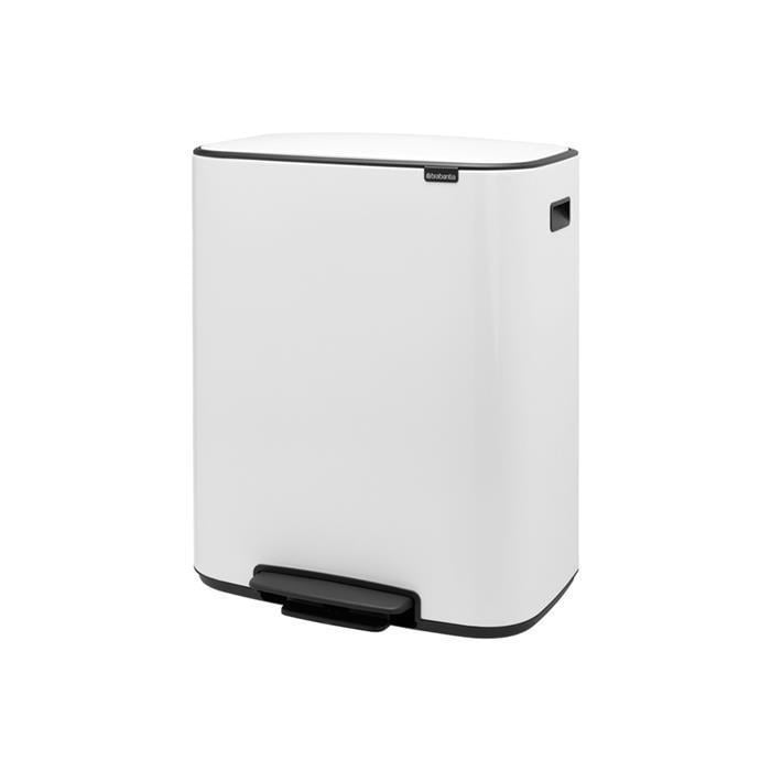 Бак для мусора Brabantia Bo Pedal Bin 60 л Белый (211300) - фото 2