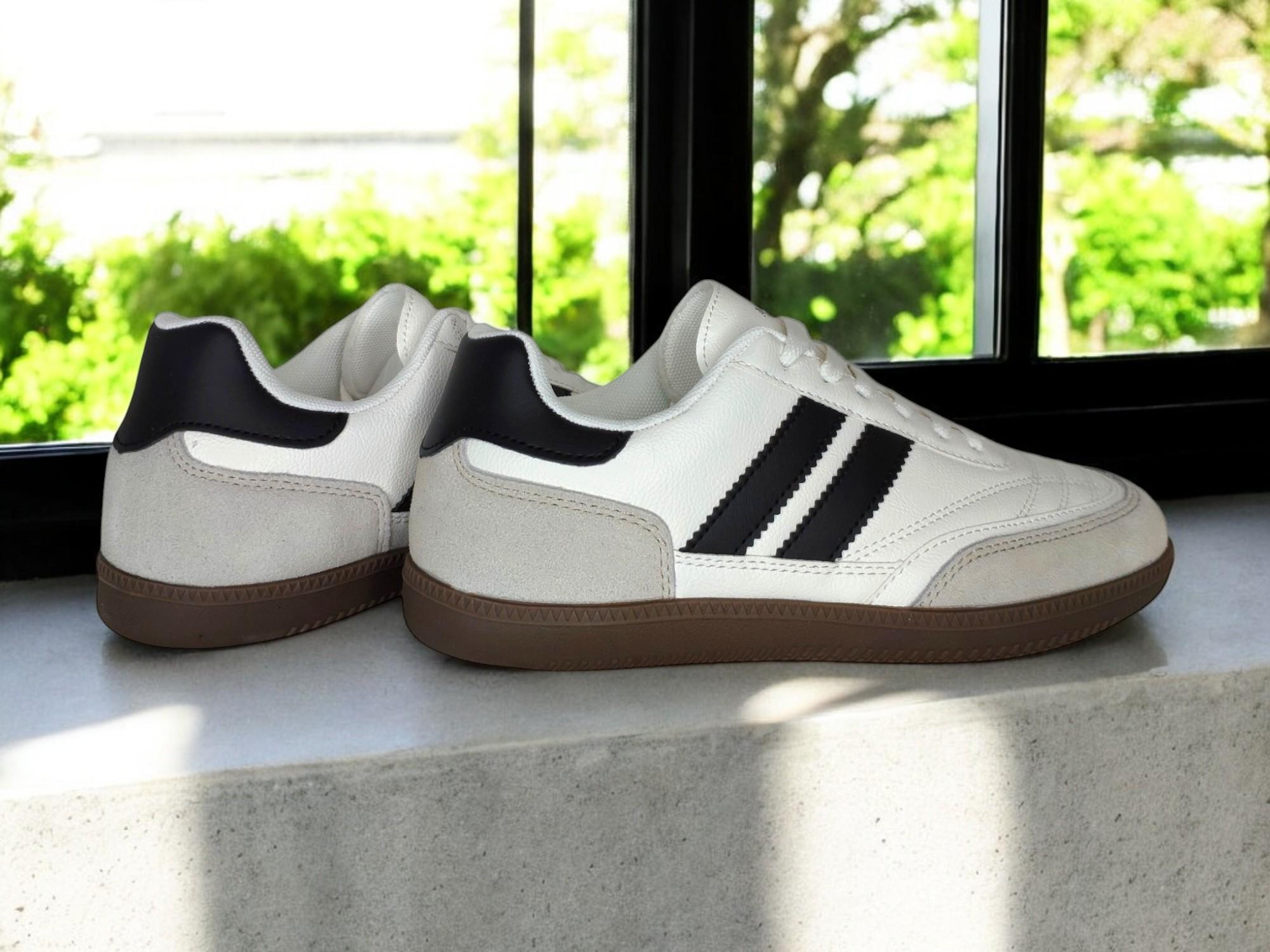 Кросівки American club 32W натуральна шкіра р. 42 Білий (25186377) - фото 3