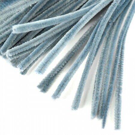 Синельная проволока для рукоделия 100 шт. Серый