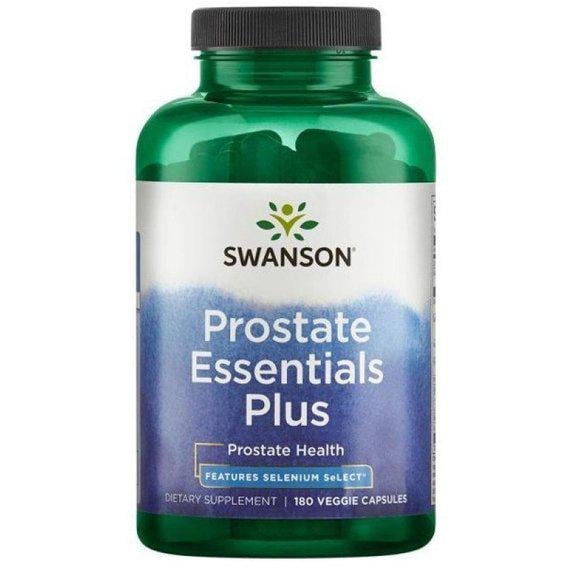 Комплекс для здоровья предстательной железы Swanson Prostate Essentials Plus 180 вег. капс. (SWA-07091)