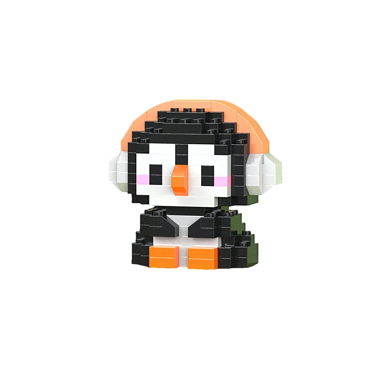 Конструктор-фигурка BRICKS Animals Penguin Пиксели (19270809) - фото 1