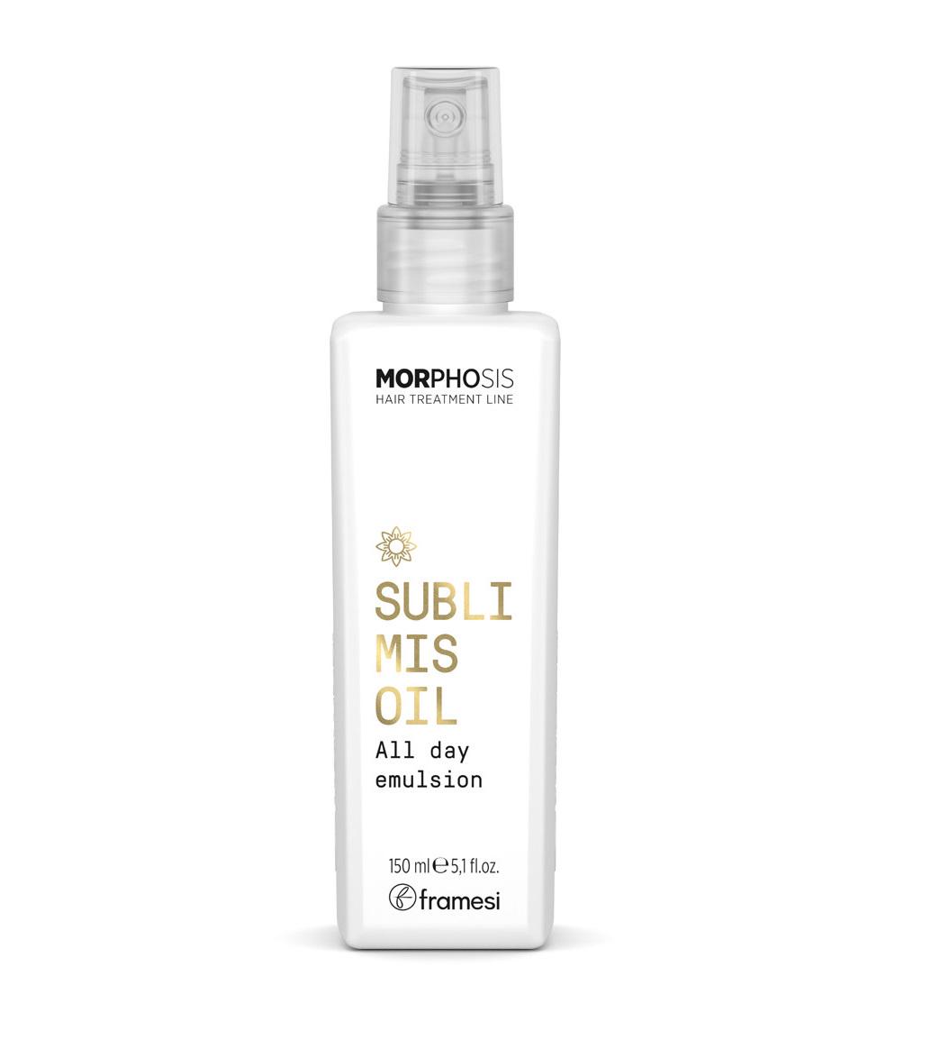 Питательная эмульсия для сухих волос с витамином Е Morphosis Sublimis Oil All Day Emulsion Framesi 150 мл (8059606681368) Питательная эмульсия для сухих волос с витамином Е Morphosis Sublimis Oil All Day Emulsion Framesi 150 мл (8059606681368)