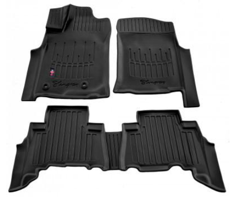 Коврики резиновые Stingray для Toyota Land Cruiser Prado J150 2012-/Lexus GX II URJ150 2012- с бортом ТЕП 5 шт. (5022075)