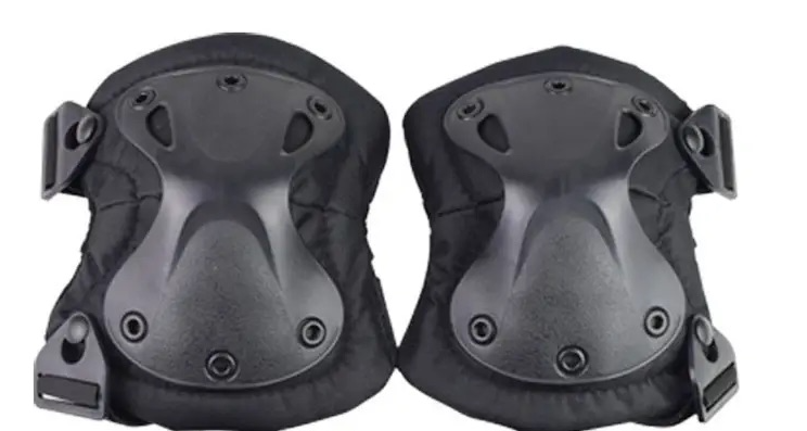 Наколінники легкі військові Combat Чорний (14706196)