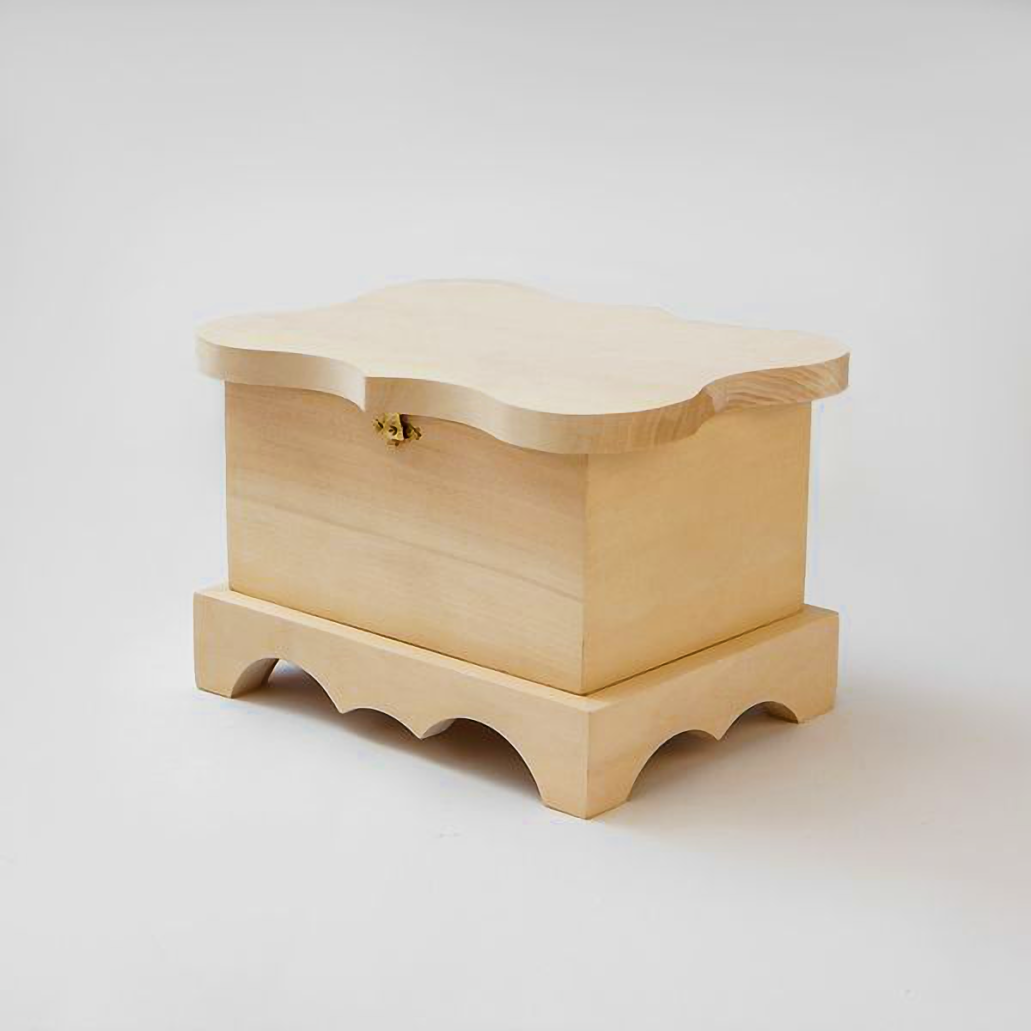 Заготовка шкатулки фігурна 18х13 см Липа (23702630)