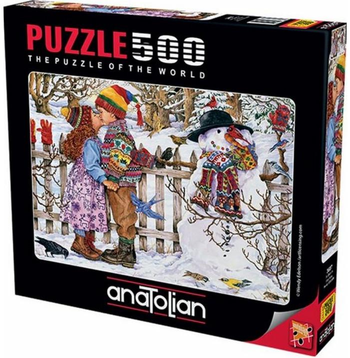 Пазл Anatolian Первый поцелуй 500 эл.