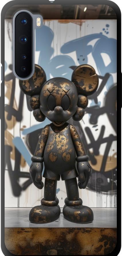 Чехол на OnePlus Nord Bronze kaws v2 (6098b-2046-42517)