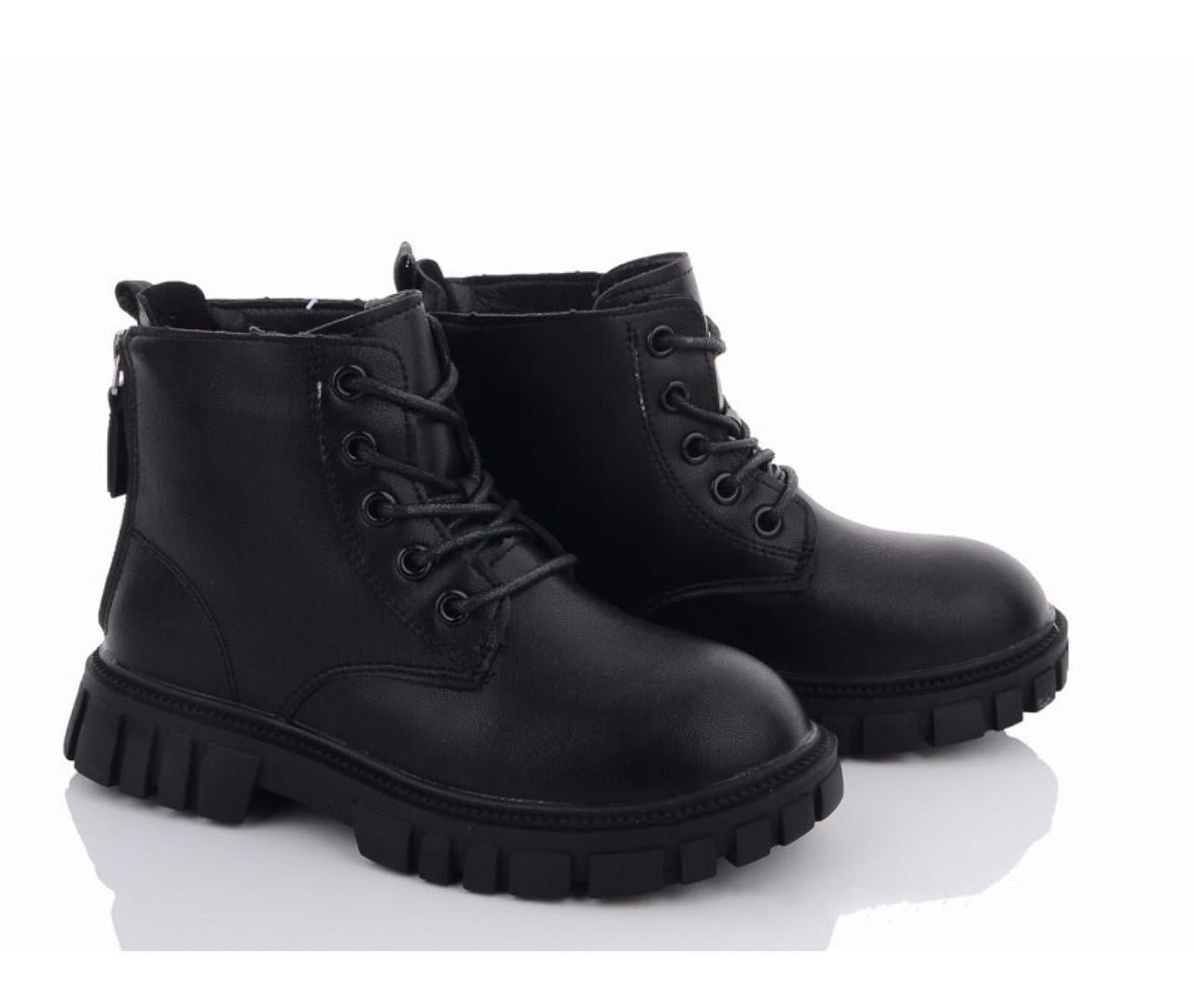 Ботинки демисезонные для девочек Violeta A215521/34 р. 34 Черный