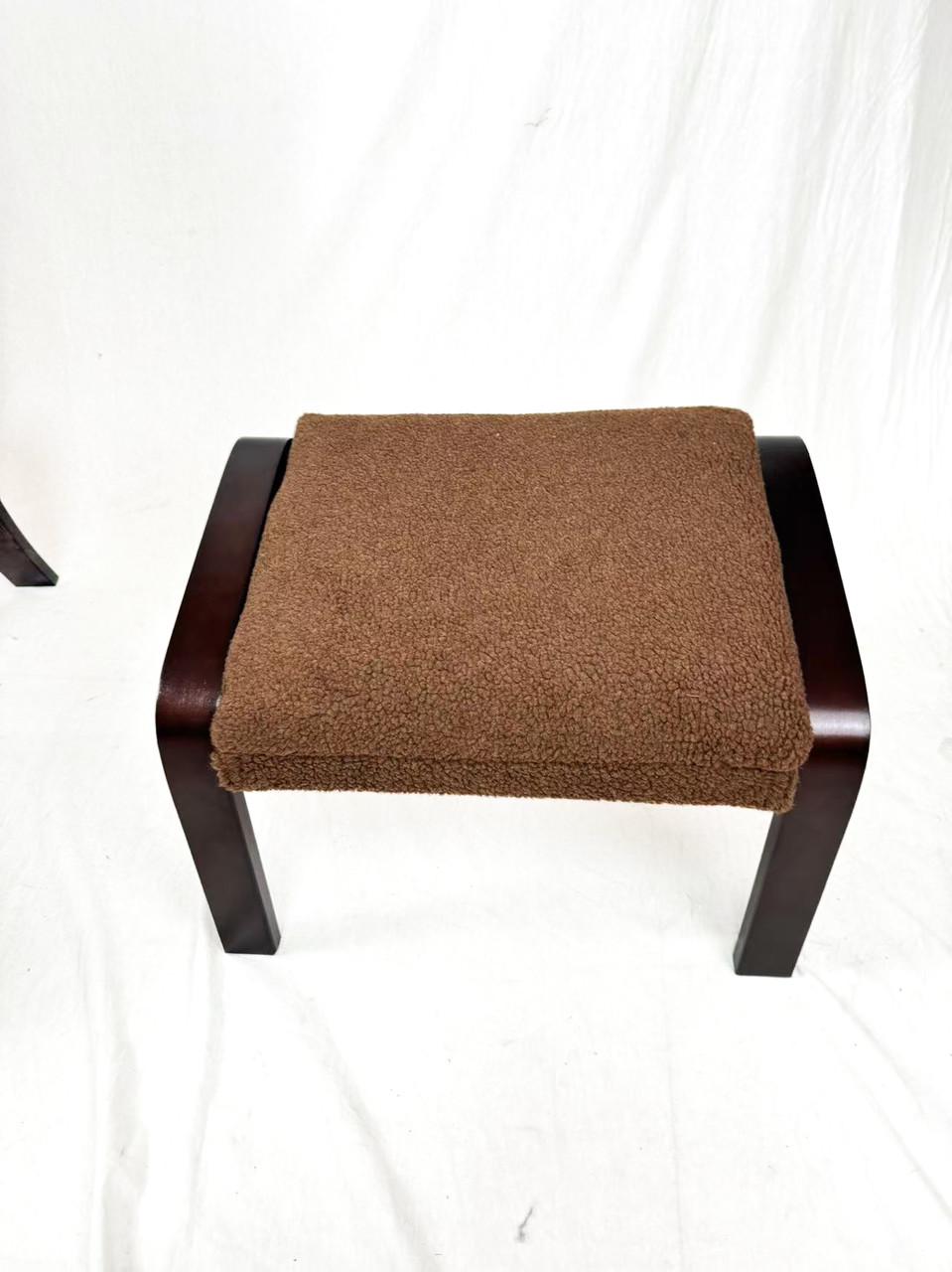 Крісло для відпочинку AVKO ARC012 з підніжкою Walnut Latte - фото 8 Крісло для відпочинку AVKO ARC012 з підніжкою Walnut Latte - фото 8