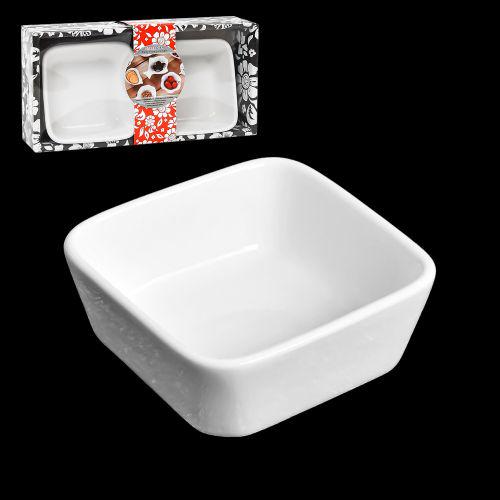 Соусниці порцеляна 2 шт. 21x10,5x5,5 см (30163) - фото 2 Соусниці порцеляна 2 шт. 21x10,5x5,5 см (30163) - фото 2