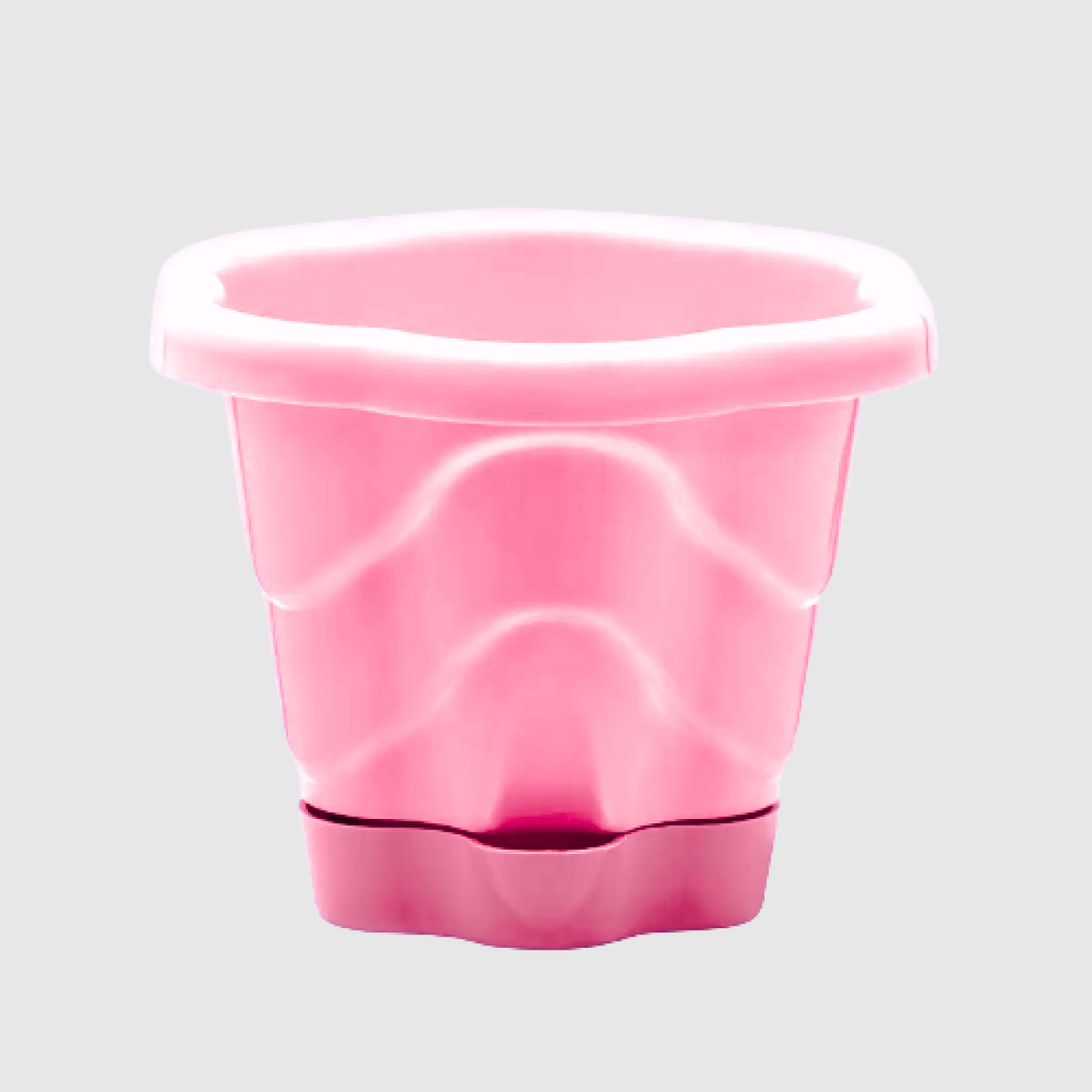 Вазон Фіалка 15 см Рожевий (29700) - фото 2 Вазон Фіалка 15 см Рожевий (29700) - фото 2