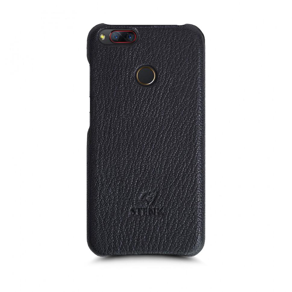 Шкіряна накладка Stenk Cover для ZTE Nubia Z17mini Чорний (69521)