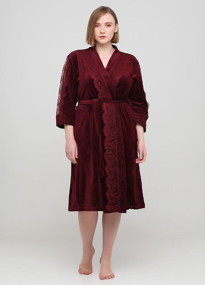 Халат Romeo Life 2XL Бордовый (3599-06)