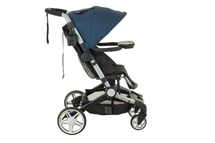 Коляска 2в1 Larktale Coast Longreef Navy с черной трубкой - фото 5