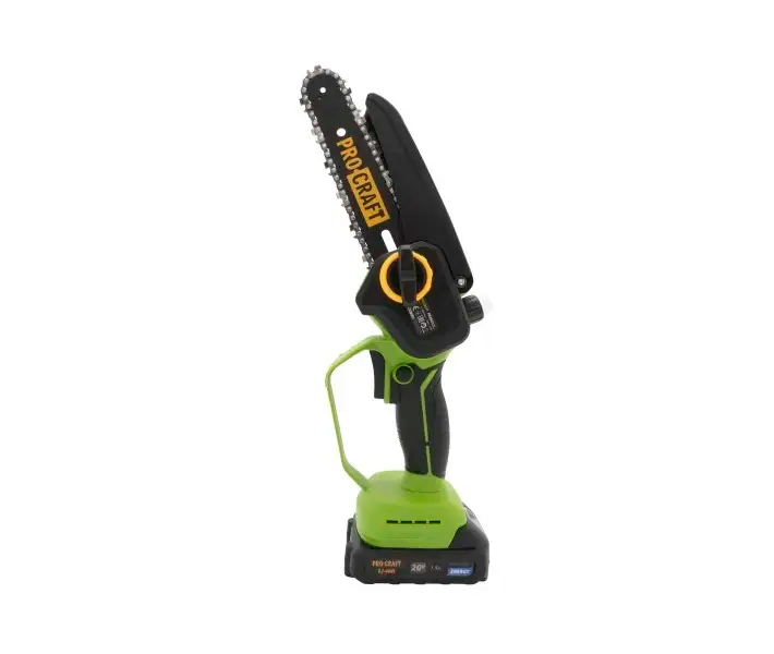 Пила ланцюгова акумуляторна міні ProCraft PKA-44 безщіткова 2 акумулятори/зарядний пристрій/2 шини/2 ланцюги (2789643103) - фото 2 Пила ланцюгова акумуляторна міні ProCraft PKA-44 безщіткова 2 акумулятори/зарядний пристрій/2 шини/2 ланцюги (2789643103) - фото 2