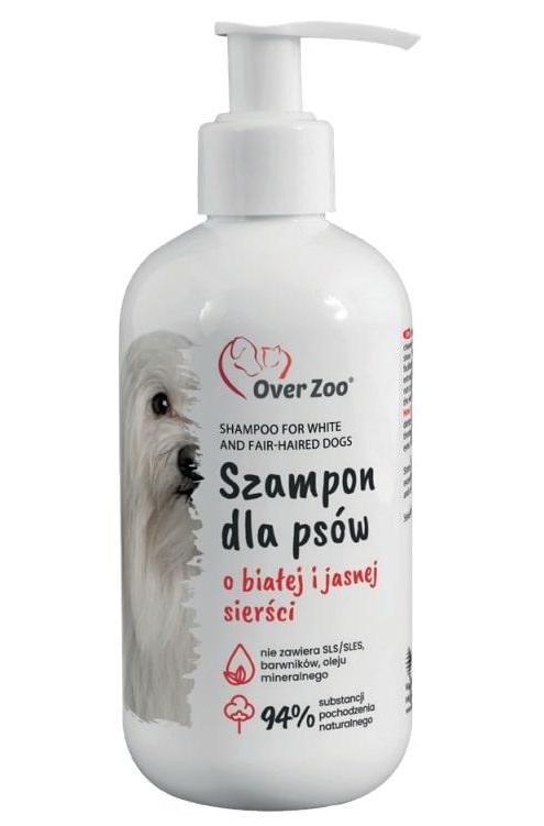 Шампунь для собак білої шерсті Over ZooWhite and Fair Hairr 250 мл (88) Шампунь для собак білої шерсті Over ZooWhite and Fair Hairr 250 мл (88)