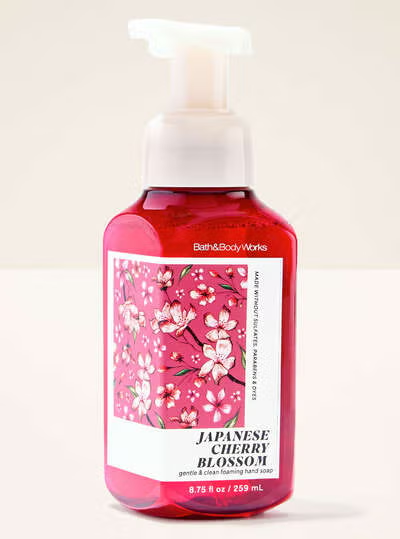 Мыло-пена для рук Bath & Body Works Japanese Cherry Blossom Gentle & Clean Foaming Hand Soap 259 мл (667659338757)