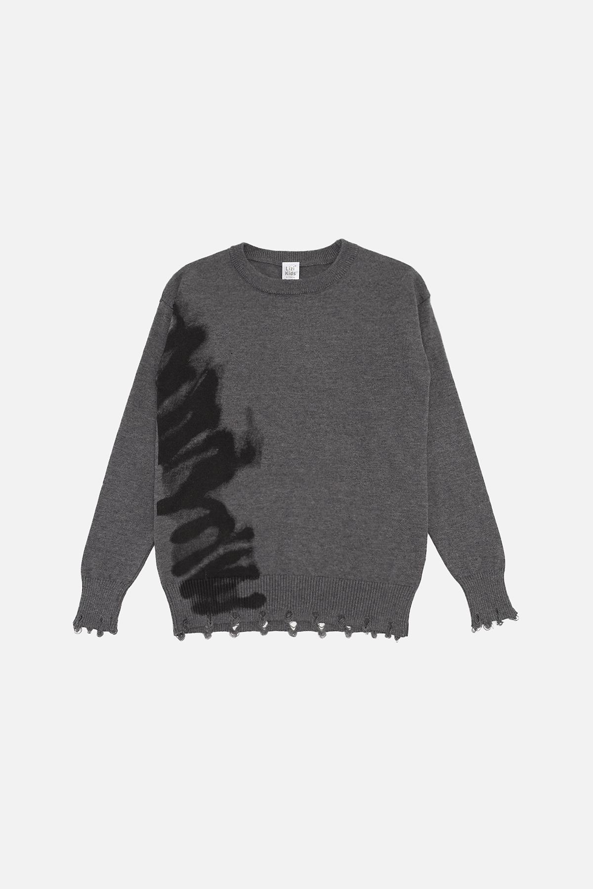 Джемпер для мальчика 152 см Темно-серый (ЦБ-00267474)