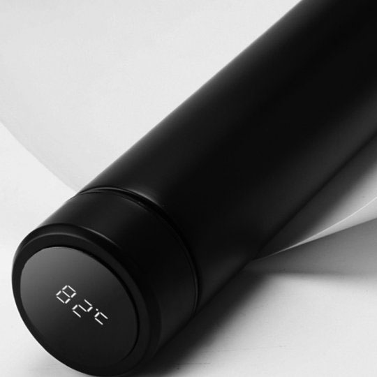 Термос UNIQUE UN-1006 с датчиком температуры 500 мл Черный - фото 3