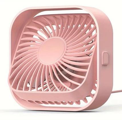 Вентилятор Topk K51 USB 8,5 см 3 скорости USB 5V 1 м 5W 360° Pink (ME0021984)