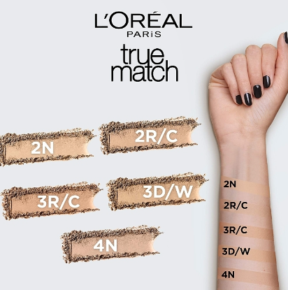 Пудра для лица L'Oreal Paris True Match Super-Blendable Perfecting Powder Hyaluronic Acid компактная - фото 3