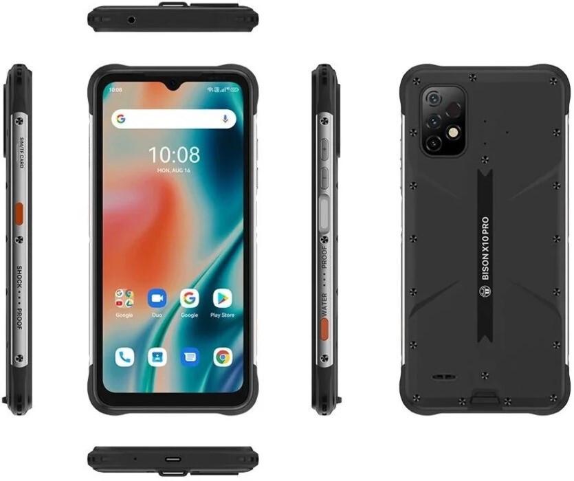 Смартфон Umidigi Bison X10 Pro 6/128 Гб Global Black - фото 2