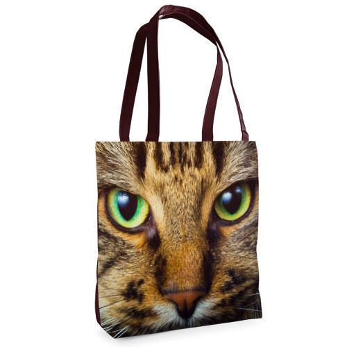 Сумка тканевая Presentville Tenderness Котик (ST 13V04 BR)