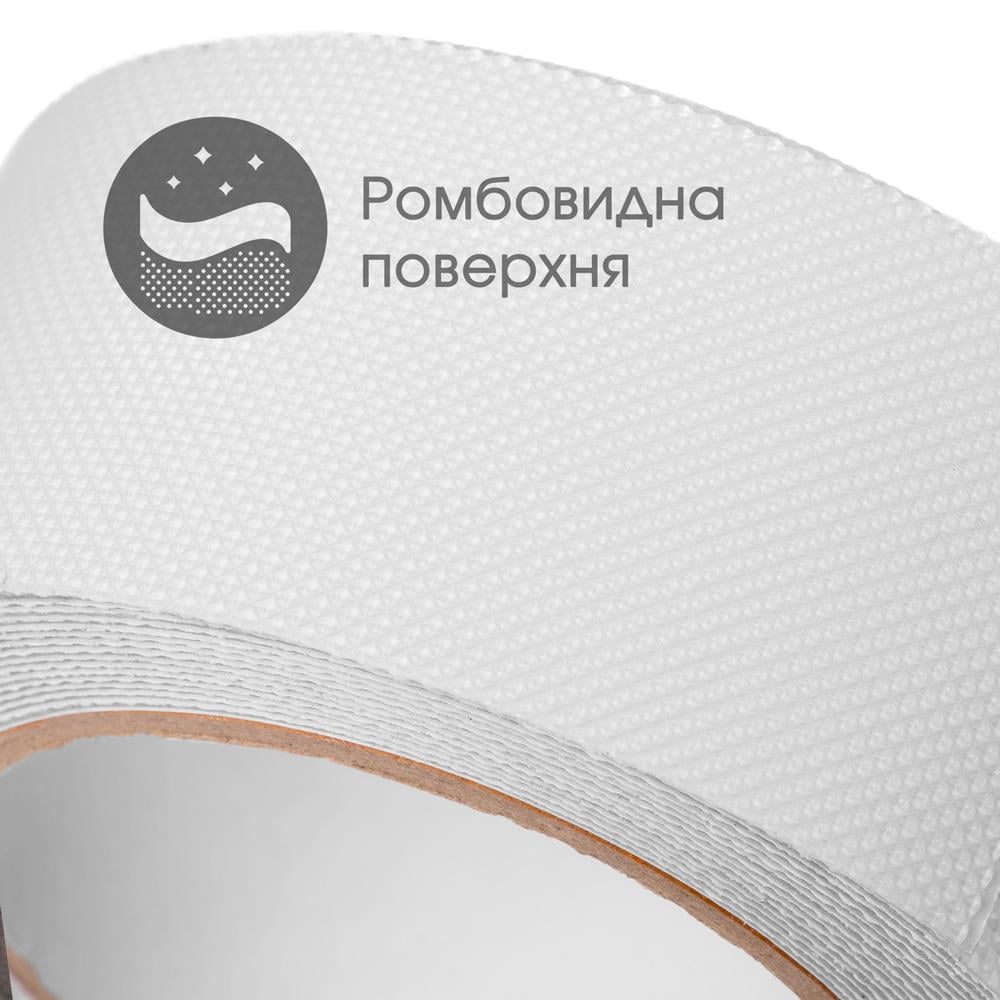 Противоскользящая лента HF против скольжения для лестницы 5 см х 5 м Белый (559346577) - фото 3