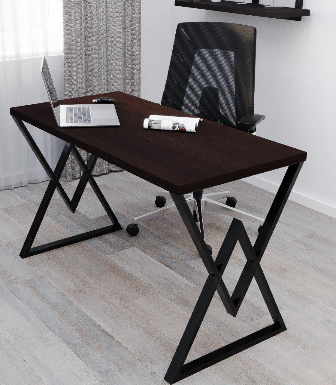 Стол письменный Loft Серия 14 1400х700х32 мм Дуб венге (20630962) - фото 1 Стол письменный Loft Серия 14 1400х700х32 мм Дуб венге (20630962) - фото 1