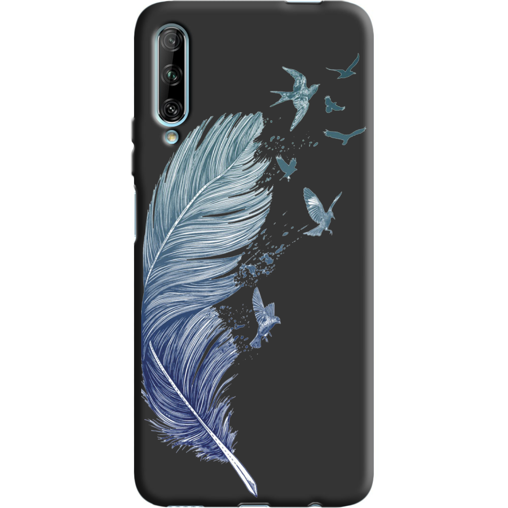 Чохол Boxface Huawei P Smart Pro Feather Чорний силікон (38612-cc38-38955)